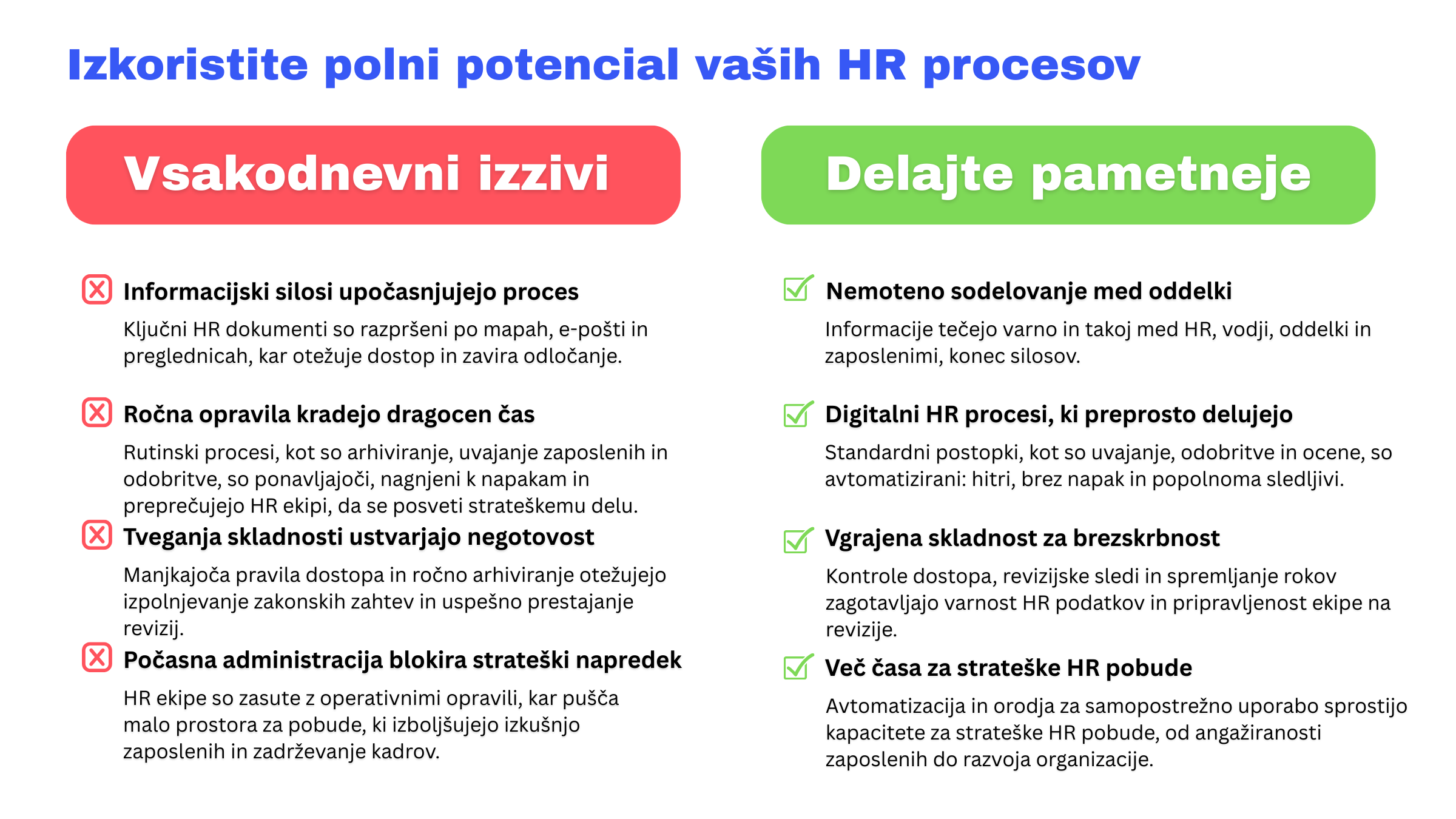 Človeški viri kadrovska dokumentacija docuware dokumentni sistem prednosti