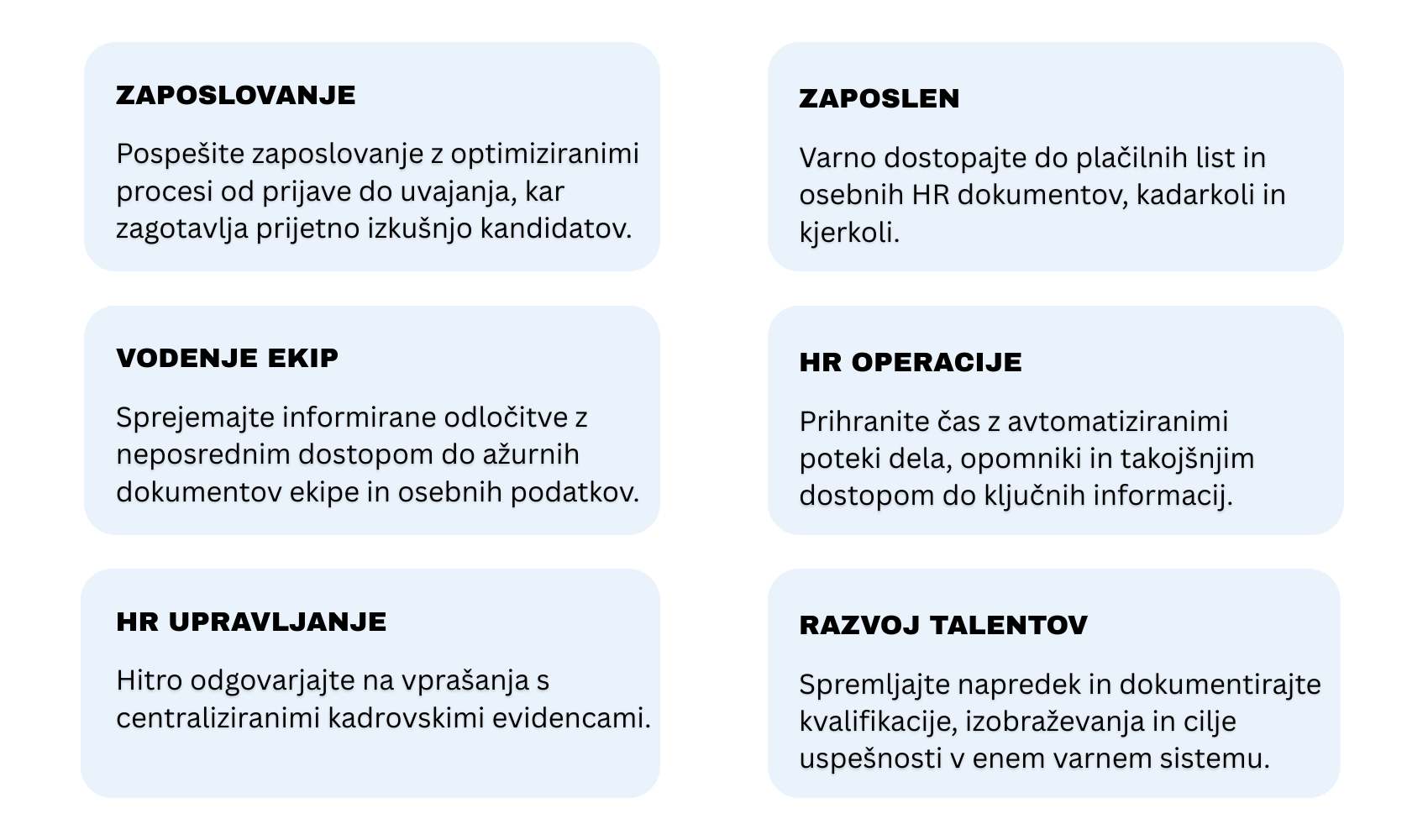 Človeški viri kadrovska dokumentacija docuware dokumentni sistem prednosti funkcije