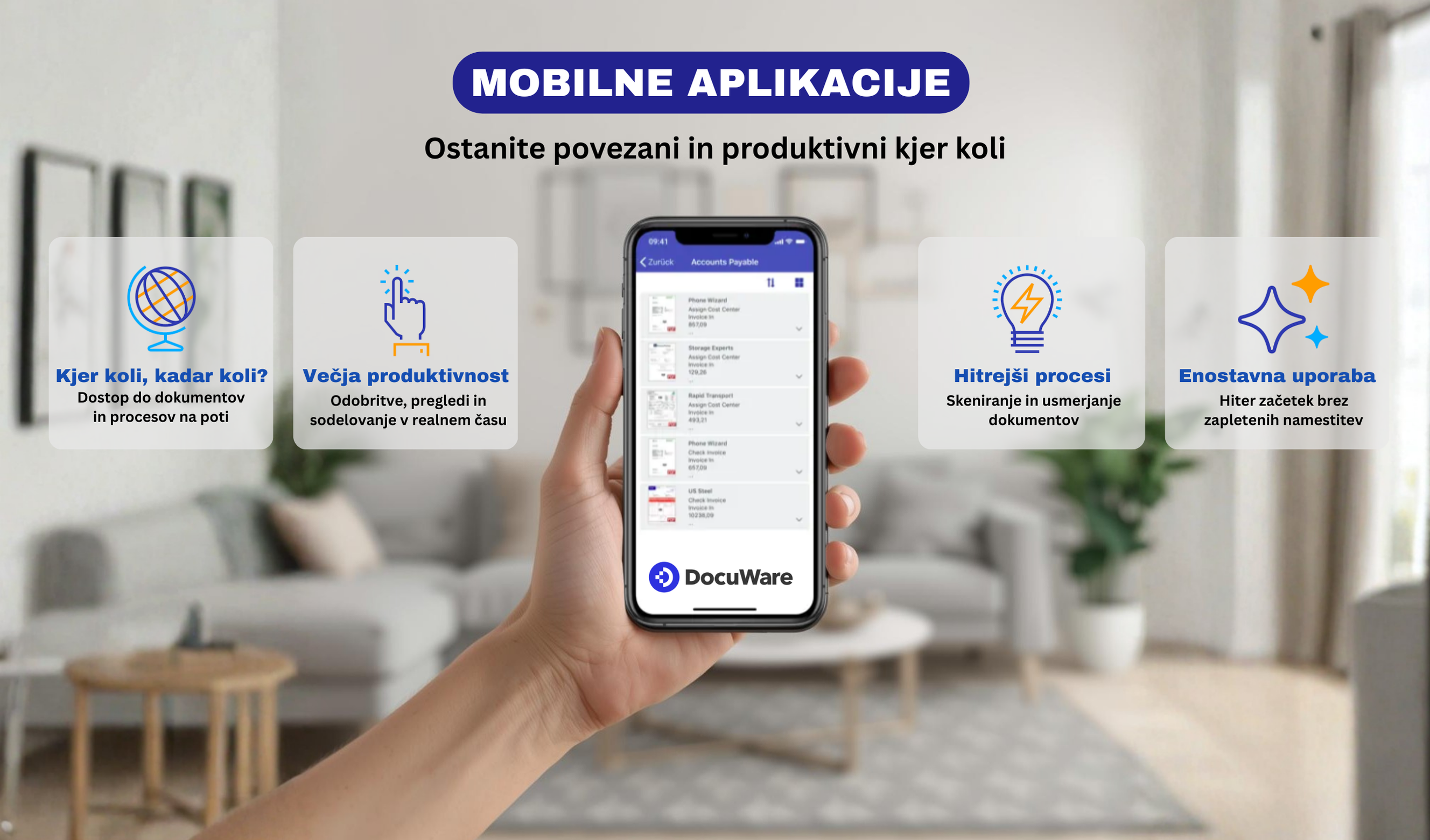 Naslovna mobilne aplikacije