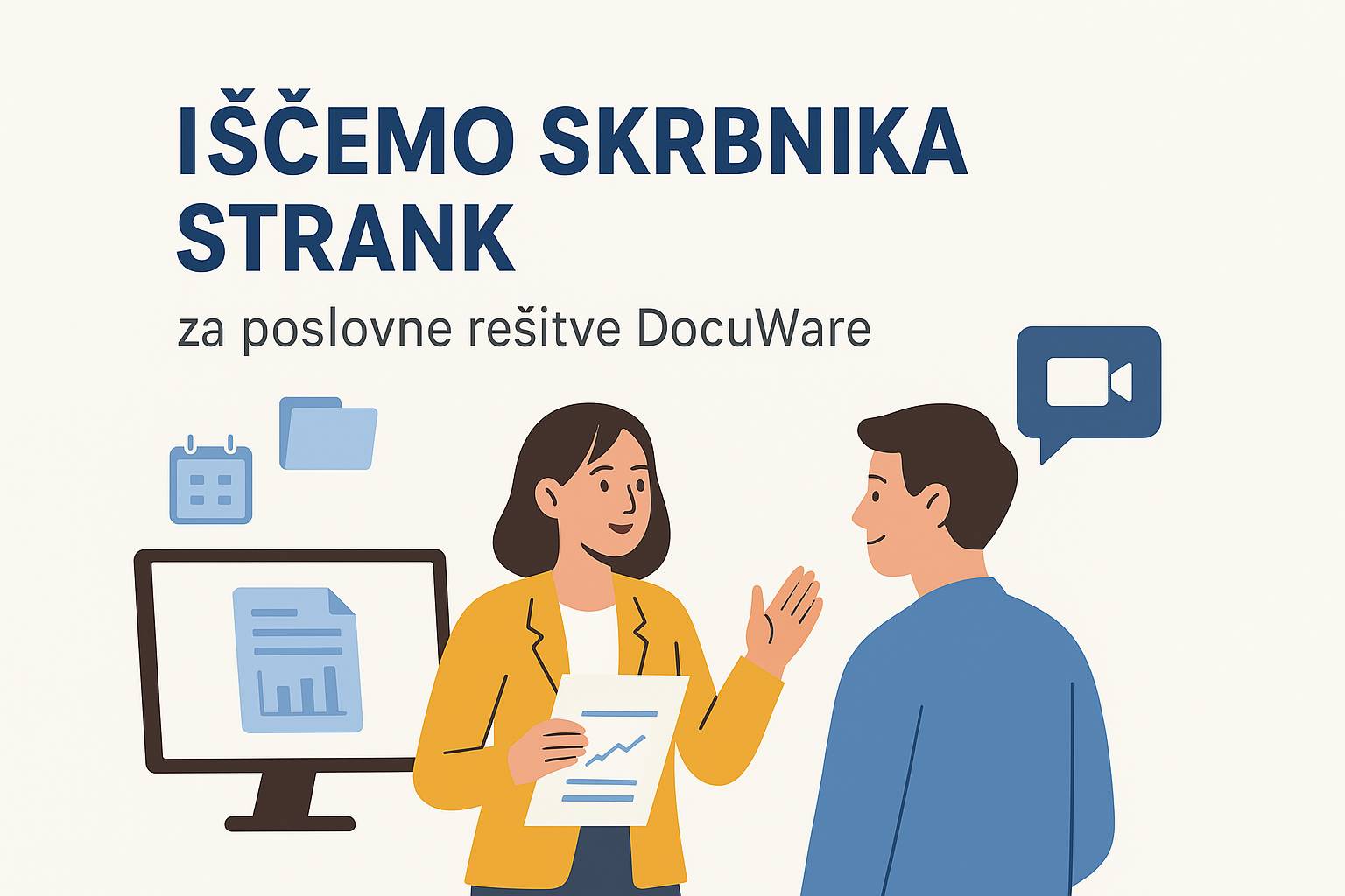Razvij kariero v digitalizaciji: nova priložnost za skrbnika strank